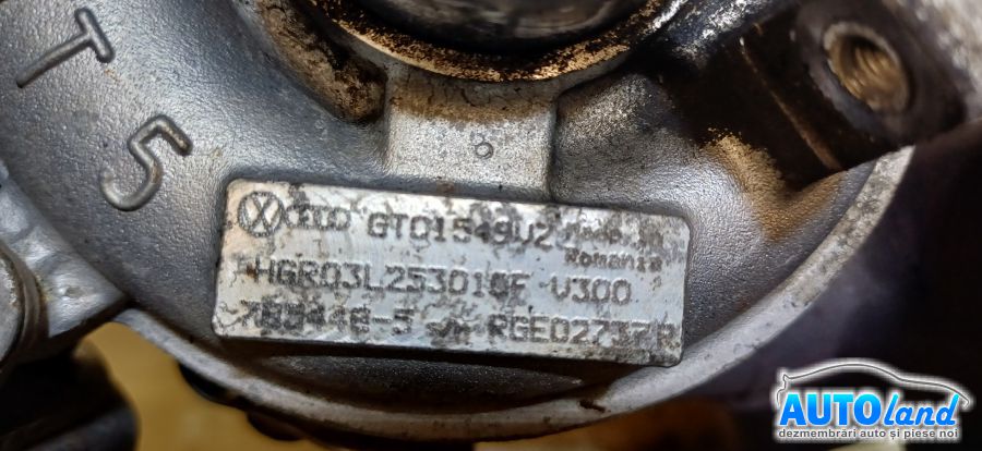 Turbo SKODA YETI (5L) 2009-2025 Cod 03L253010F