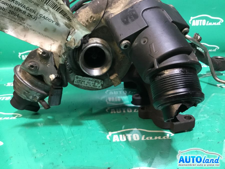 Turbo VOLKSWAGEN CADDY III combi (2KB,2KJ) 2004-2025 Cod 03L253016T