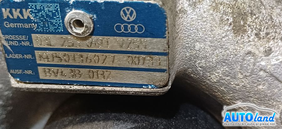 Turbo VOLKSWAGEN GOLF VI 2008-2026 Cod 03L253019T