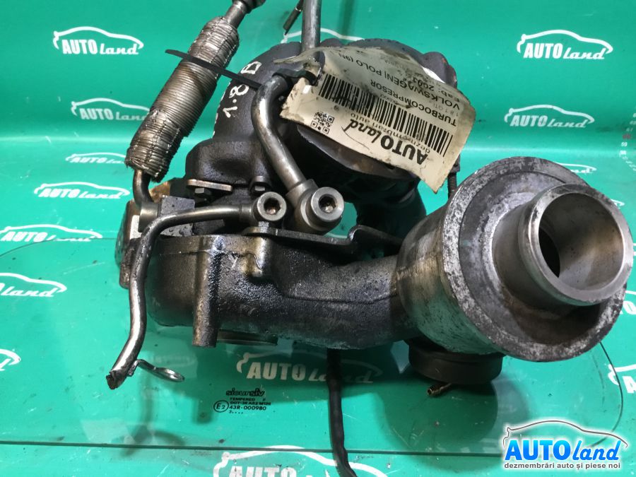 Turbo VOLKSWAGEN POLO (9N_) 2001-2025 Cod 06A145713F