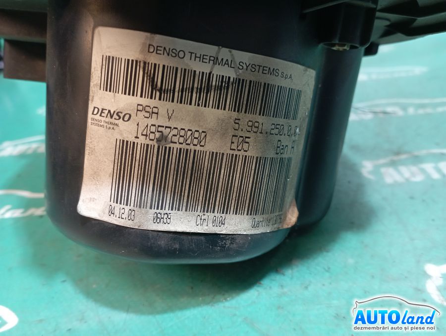 Aeroterma (Ventilator Habitaclu Incalzire) FIAT ULYSSE (179AX) 2002-2026 Cod 599128300 