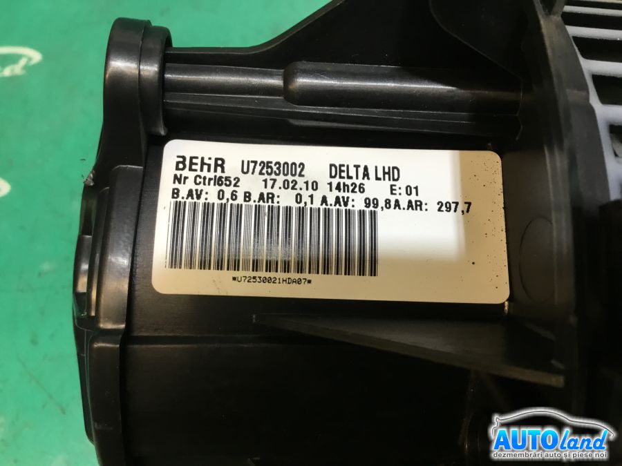 Aeroterma (Ventilator Habitaclu Incalzire) OPEL ASTRA J hatchback 2009-2025 Cod 7253002 