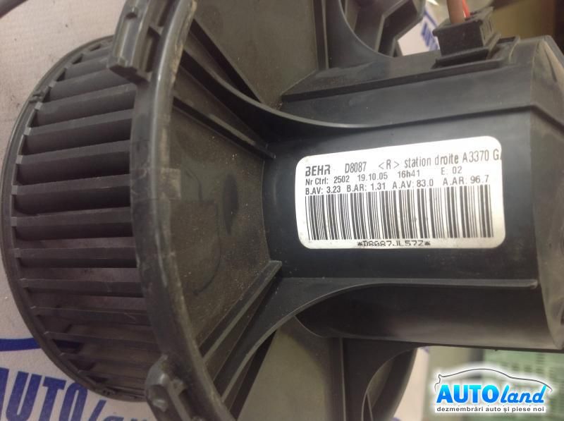 Aeroterma (Ventilator Habitaclu Incalzire) OPEL ZAFIRA (A05) 2005-2025 Cod D8087 