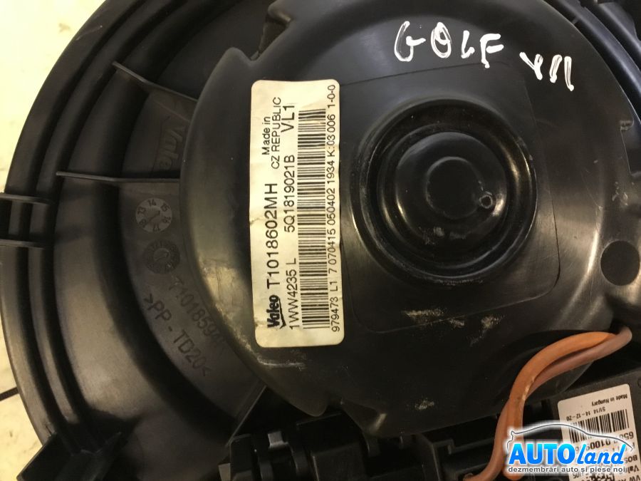 Aeroterma (ventilator Habitaclu Incalzire) VOLKSWAGEN Golf VII Variant 2012-2017 Cod 5Q1819021B 