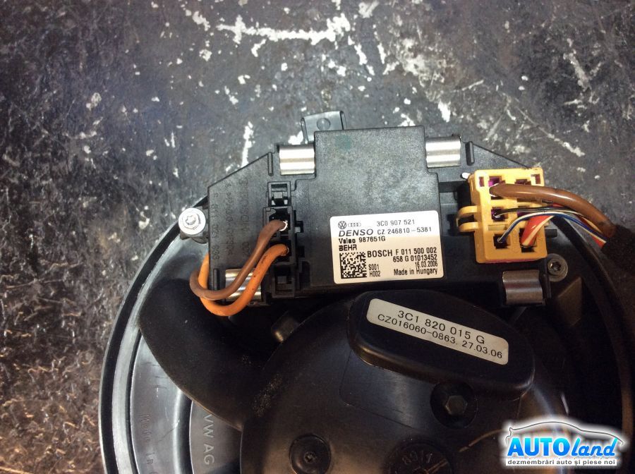 Aeroterma (Ventilator Habitaclu Incalzire) VOLKSWAGEN PASSAT (3C2) 2005-2025 Cod 3C0907521 