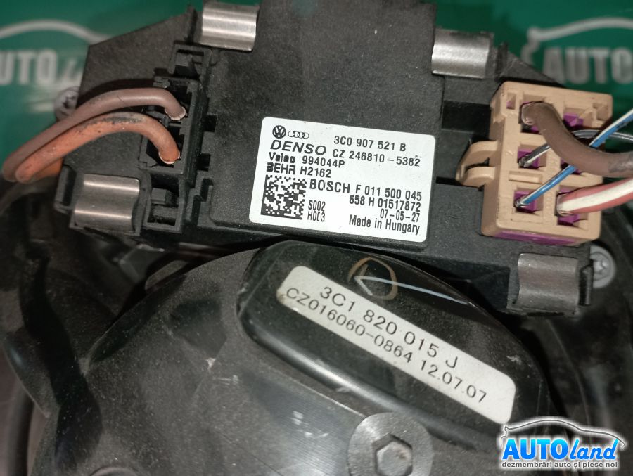 Aeroterma (Ventilator Habitaclu Incalzire) VOLKSWAGEN PASSAT (3C2) 2005-2025 Cod 3C1820015J 