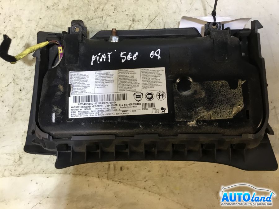 Airbag FIAT 500 2007-2025 Cod 735452886 