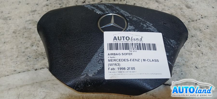 Airbag Sofer MERCEDES-BENZ M-CLASS (W163) 1998-2005