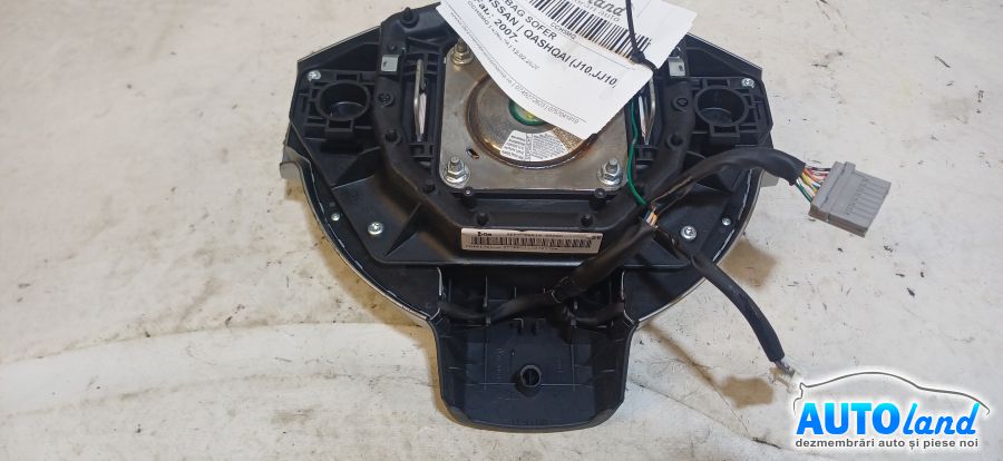 Airbag Sofer NISSAN QASHQAI (J10,JJ10) 2007-2026 Cod 98510BR26D 