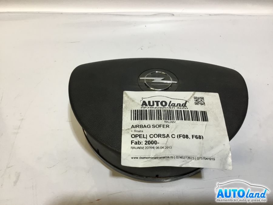 Airbag Sofer OPEL CORSA C (F08,F68) 2000-2025 Cod 18111373 