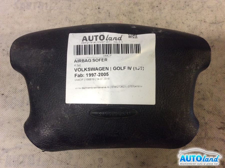 Airbag Sofer VOLKSWAGEN GOLF IV (1J1) 1997-2005
