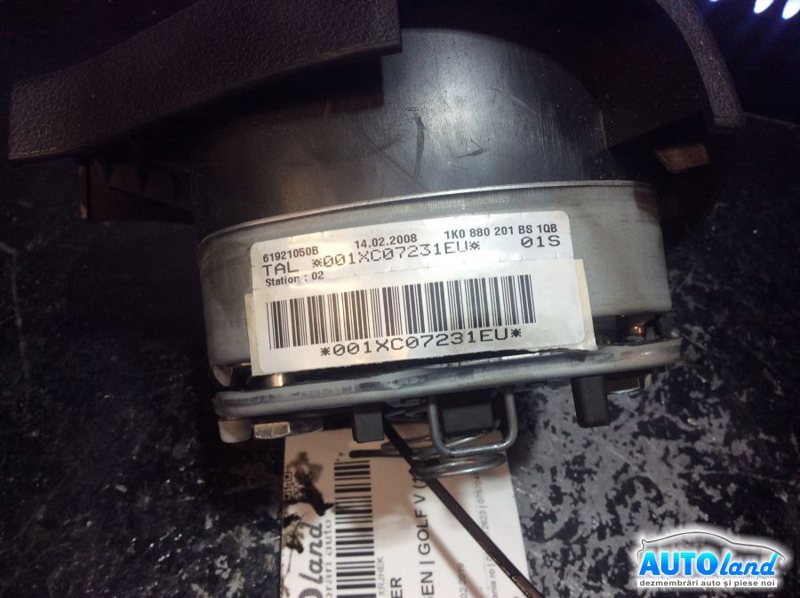Airbag Sofer VOLKSWAGEN GOLF V (1K1) 2003-2026 Cod 1K0880201BS 
