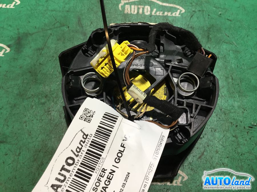 Airbag Sofer VOLKSWAGEN GOLF VI 2008-2025 Cod 3C8880201K 