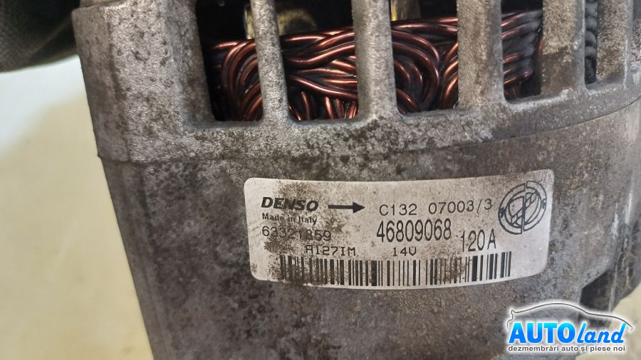Alternator ALFA ROMEO 147 (937) 2001-2025 Cod 46809068 