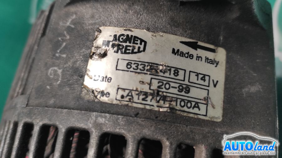 Alternator ALFA ROMEO 156 (932) 1997-2005 Cod 63321418 