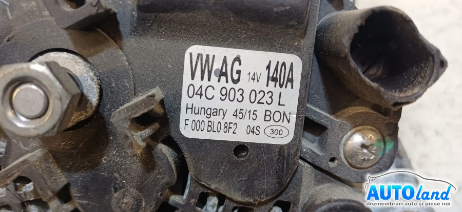 Alternator AUDI A3 Limousine (8VS) 2013-2026 Cod 04C903023L 