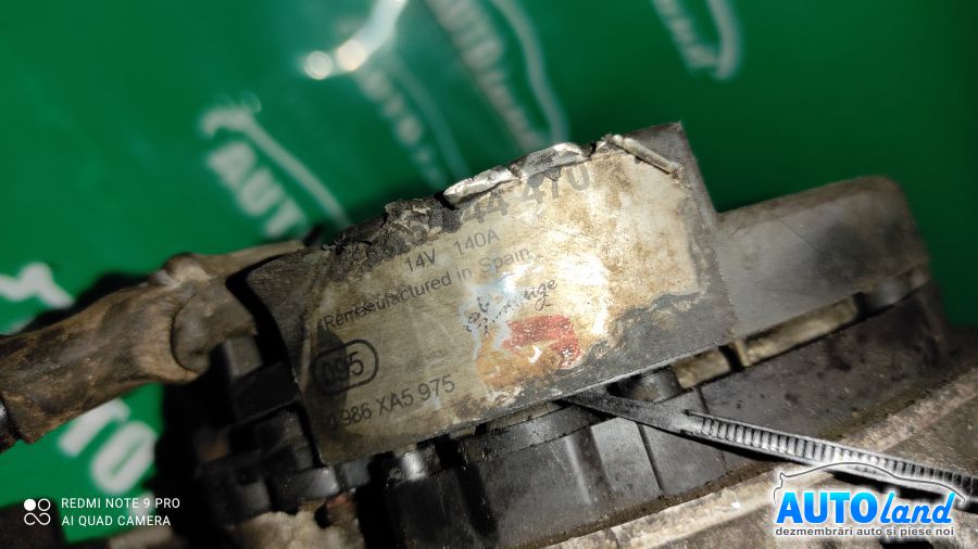 Alternator AUDI A6 (4B,C5) 1997-2005 Cod 0986XA5975 