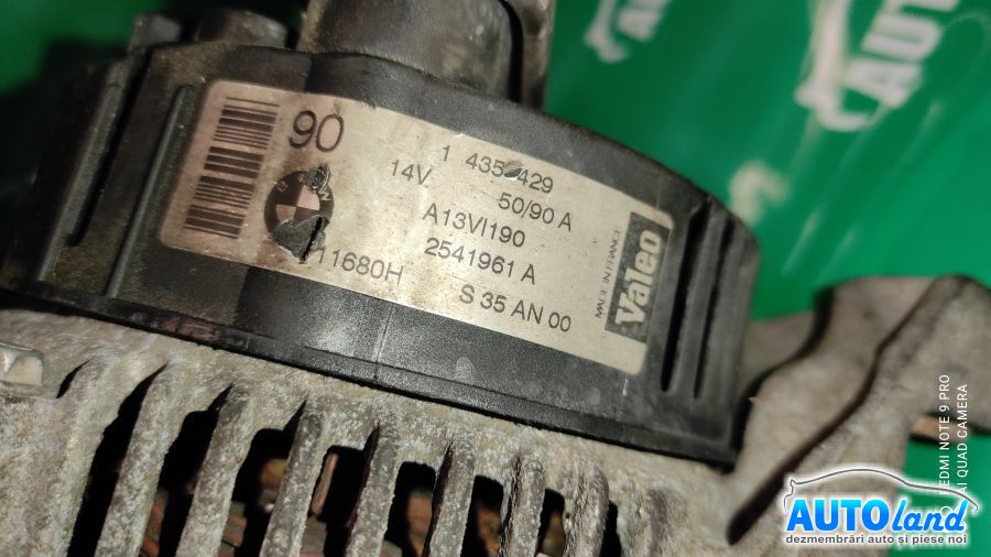 Alternator BMW 3 (E46) 1998-2005 Cod 1435429 