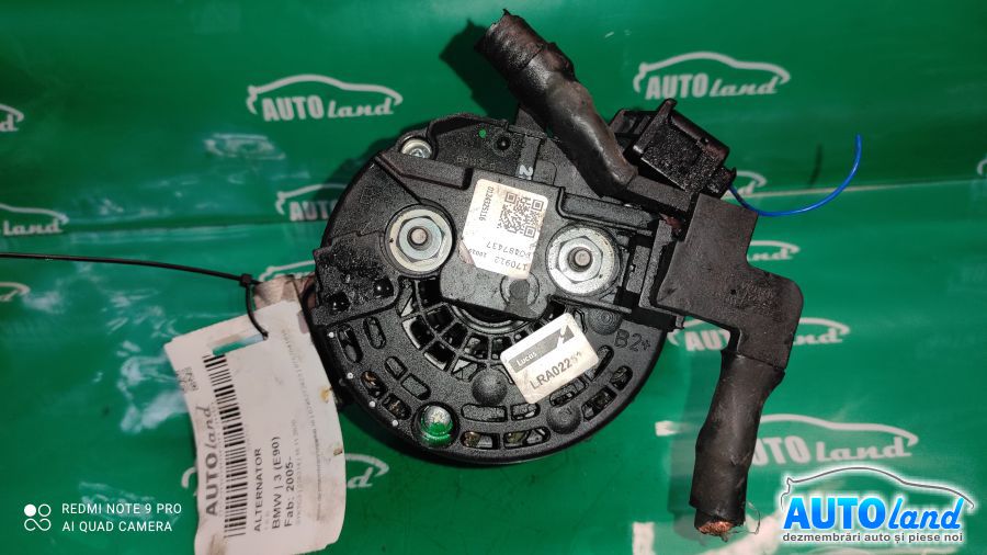 Alternator BMW 3 (E90) 2005-2025 Cod 0124325116 