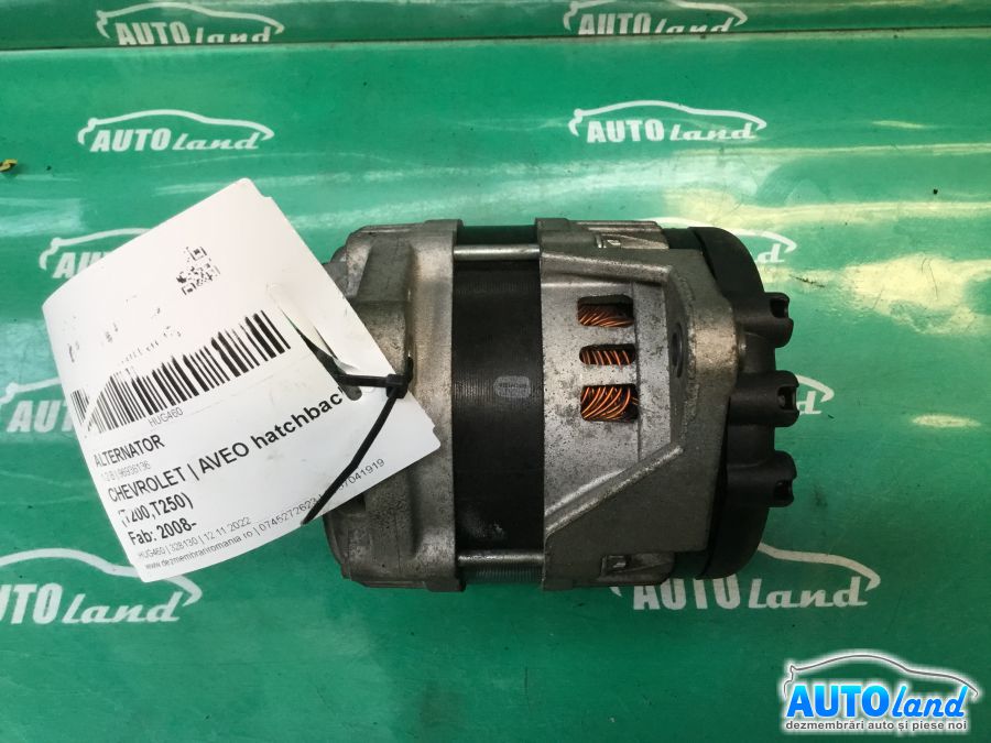 Alternator CHEVROLET AVEO hatchback (T200,T250) 2008-2025 Cod 96936136 
