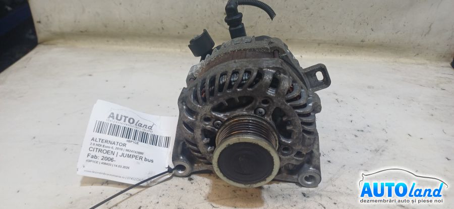 Alternator CITROEN JUMPER bus 2006-2026 Cod 9824742880 