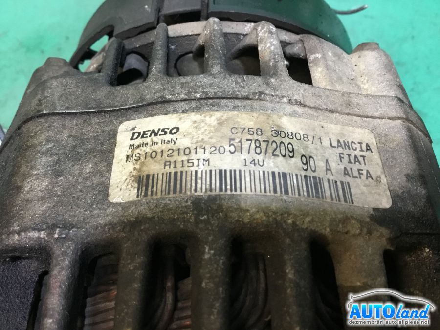 Alternator FIAT DOBLO (119) 2001-2025 Cod 51787209 