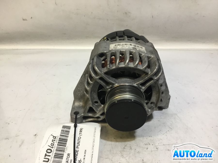 Alternator FIAT GRANDE PUNTO (199) 2005-2025 Cod 51874105 