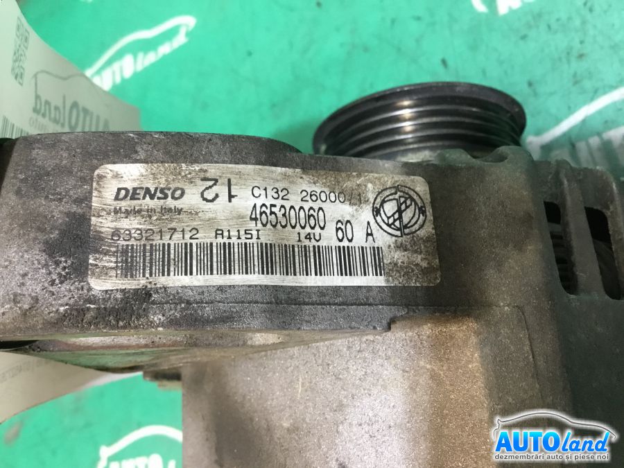 Alternator FIAT PUNTO (188) 1999-2012 Cod 46530060 