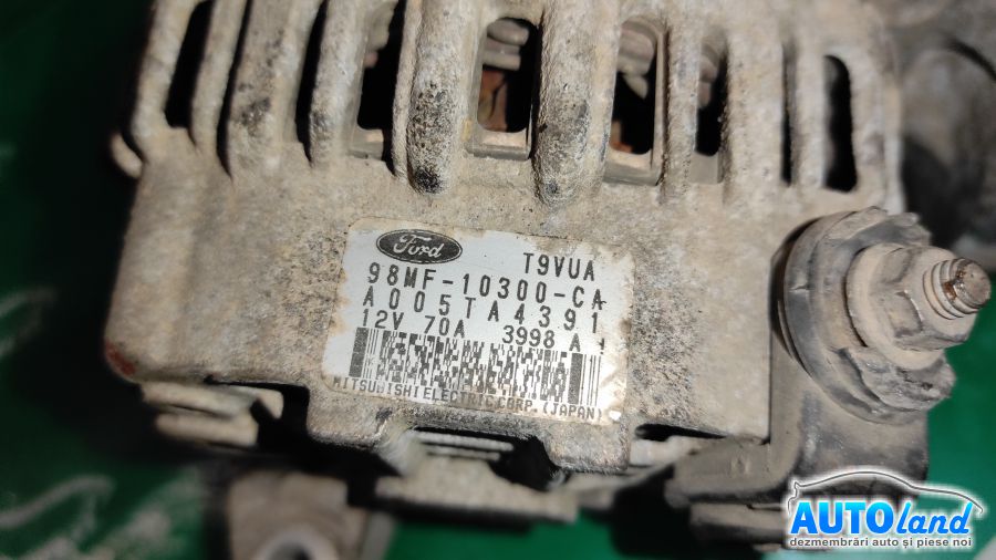 Alternator FORD FIESTA IV (JA_,JB_) 1995-2002 Cod 98MF10300CA 