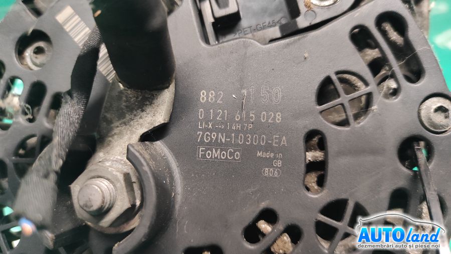 Alternator FORD MONDEO IV 2007-2025 Cod 0121615028 