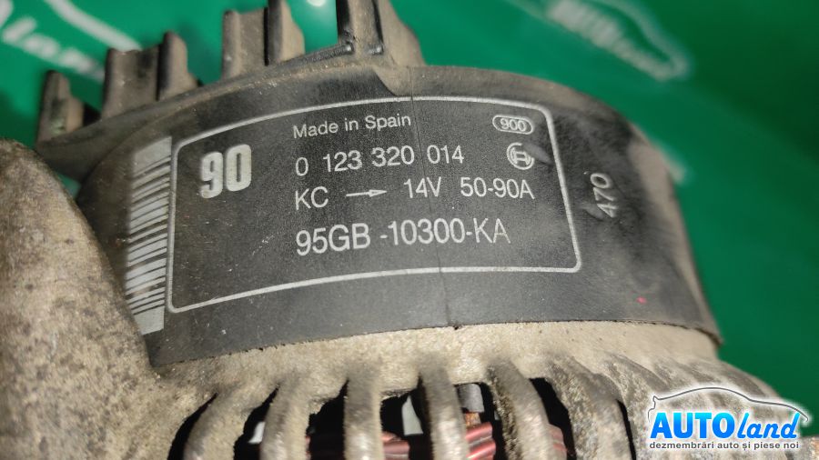 Alternator FORD SCORPIO II (GFR,GGR) 1994-1998 Cod 0123320014 