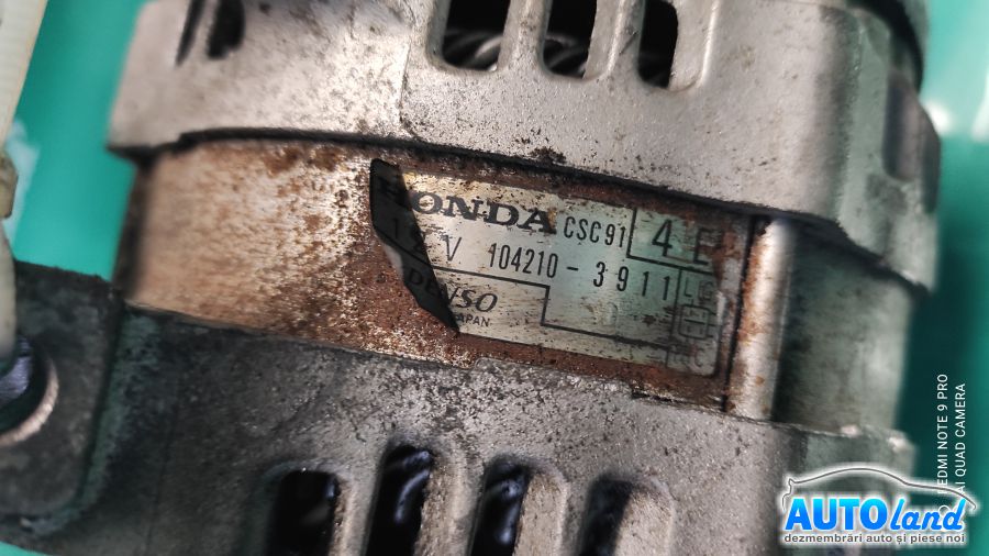 Alternator HONDA ACCORD VIII Tourer (CM_) 2003-2025 Cod 1042103911 