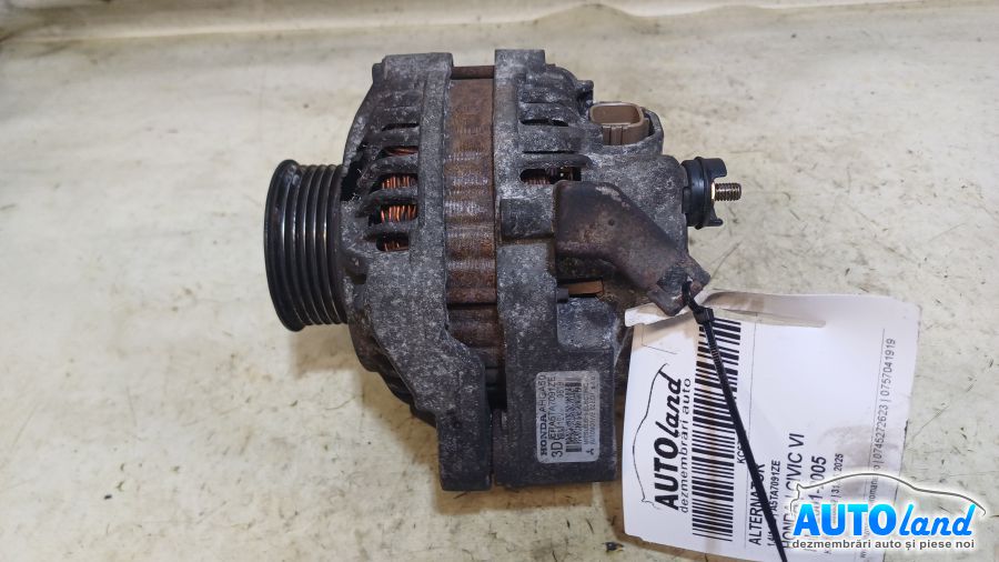 Alternator HONDA CIVIC VI 2001-2005 Cod A5TA7091ZE 