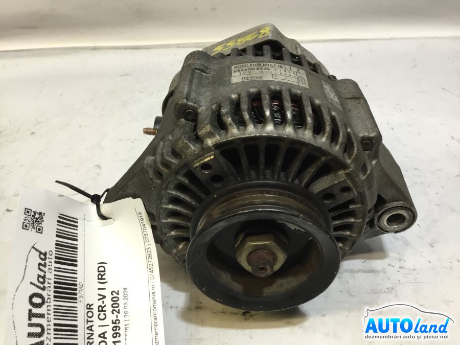 Alternator HONDA CR-V I (RD) 1995-2002 Cod 1012119880 