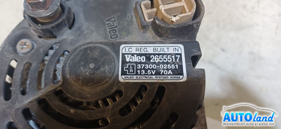 Alternator HYUNDAI GETZ (TB) 2002-2026 Cod 3730002551 