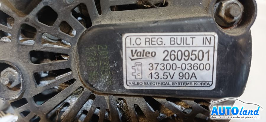 Alternator HYUNDAI i20 (PB,PBT) 2008-2026 Cod 3730003600 