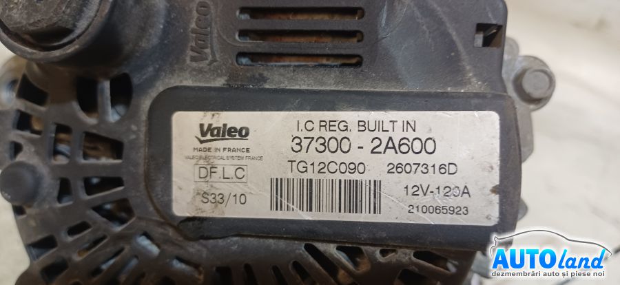 Alternator HYUNDAI i30 2007-2026 Cod 373002A600 