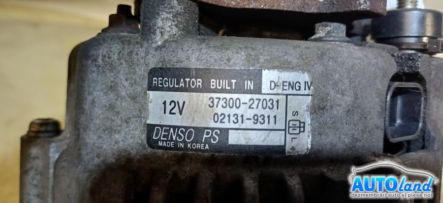 Alternator HYUNDAI SANTA FE (SM) 2001-2025 Cod 3730027031 