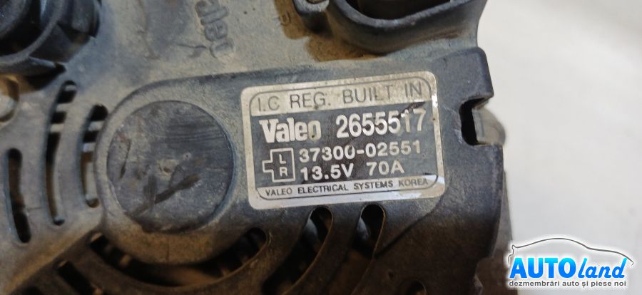 Alternator KIA PICANTO (BA) 2004-2026 Cod 3730002551 
