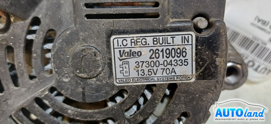 Alternator KIA PICANTO (BA) 2004-2026 Cod 3730004335 