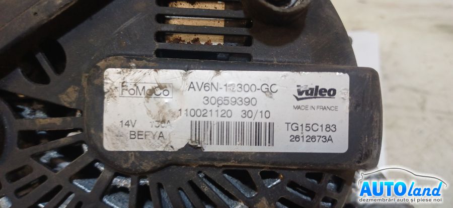 Alternator MAZDA 3 (BK14) 2003-2026 Cod 30659390 