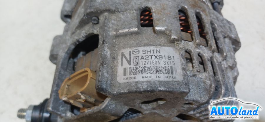 Alternator MAZDA 6 BERLINA (GJ) 2012-2026 Cod A2TX9181 