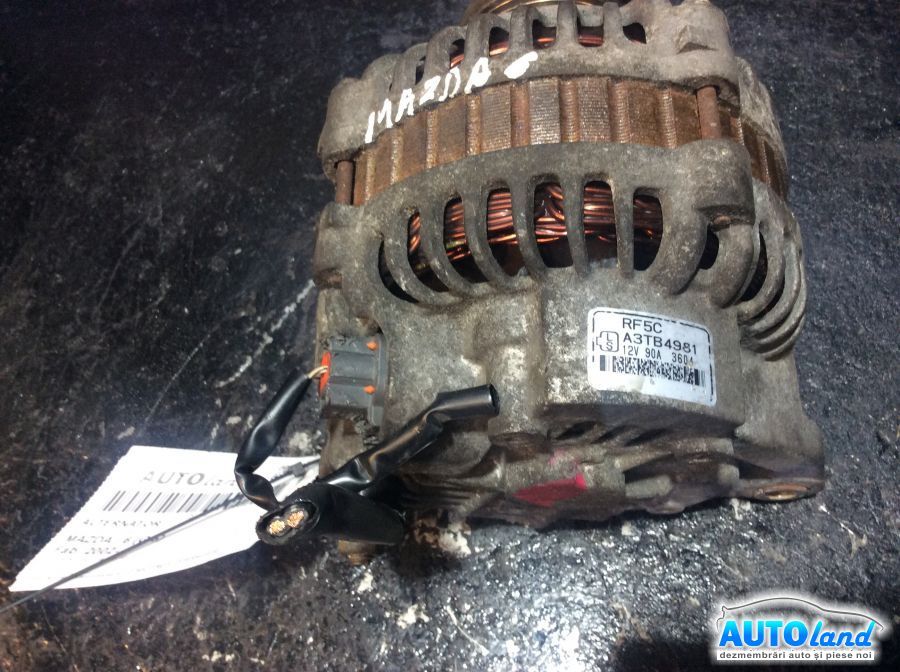 Alternator MAZDA 6 (GG) 2002-2025 Cod A3TB4981 