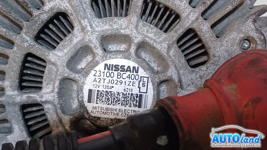 Alternator NISSAN NOTE (E11) 2006-2025 Cod 23100BC400 