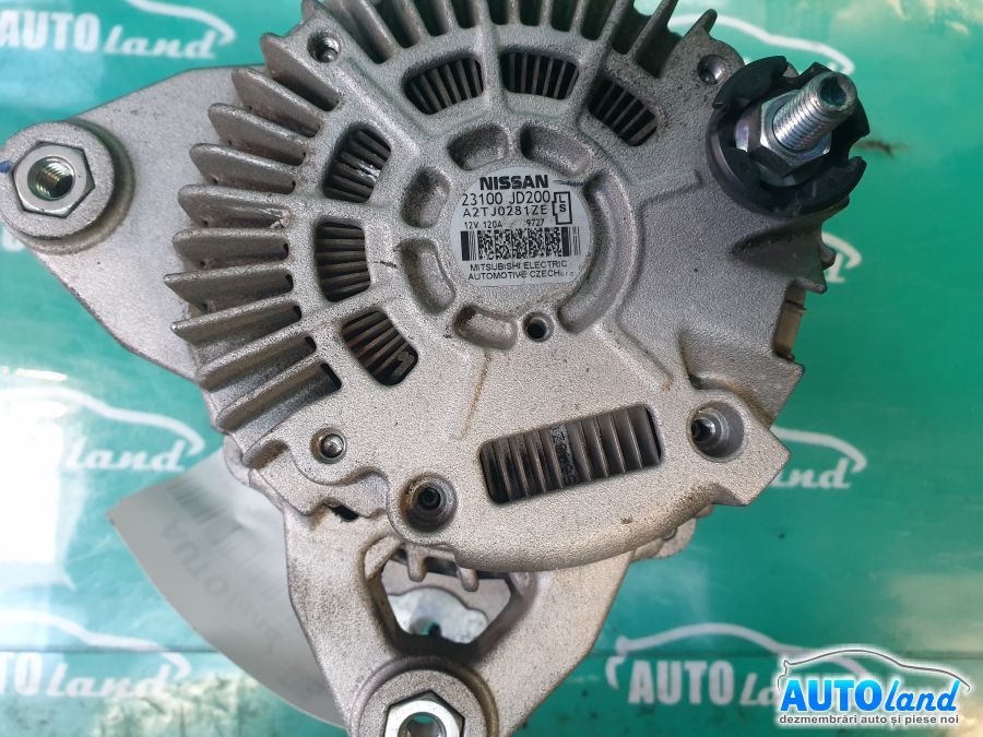 Alternator NISSAN QASHQAI (J10,JJ10) 2007-2025 Cod 23100JD200 