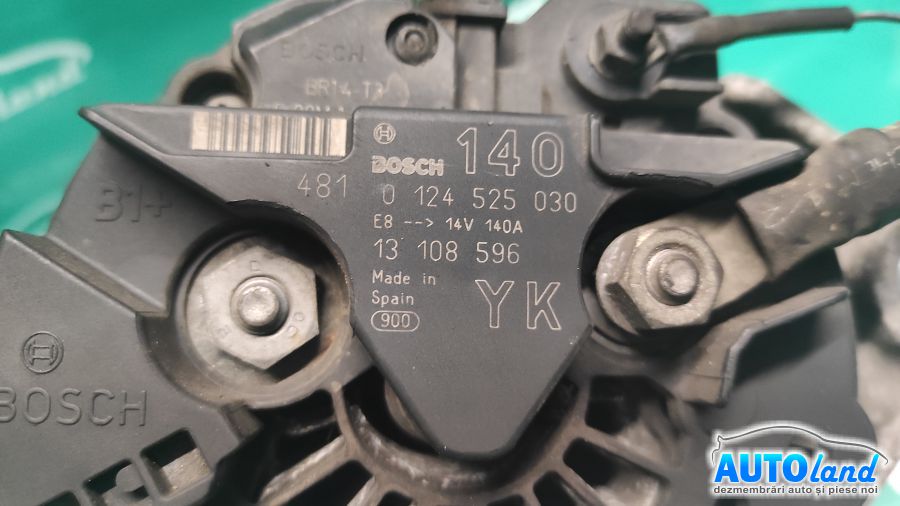 Alternator OPEL ASTRA G hatchback (F48_,F08_) 1998-2009 Cod 0124525030 
