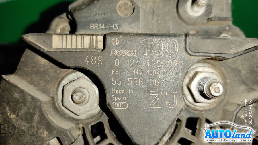 Alternator OPEL ASTRA H 2004-2025 Cod 55556067 