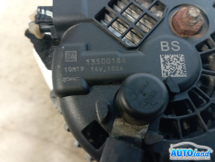 Alternator OPEL ASTRA J hatchback 2009-2025 Cod 13500186 