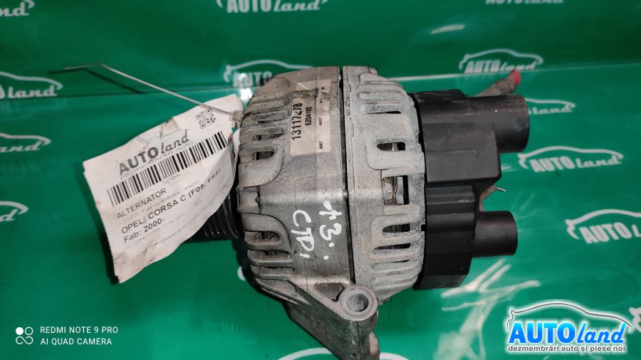 Alternator OPEL CORSA C (F08,F68) 2000-2025 Cod 13117278 