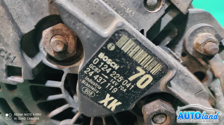 Alternator OPEL CORSA C (F08,F68) 2000-2025 Cod 24437119 